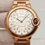 NEW! Swiss Grade Cartier Ballon Bleu Quartz watch 36mm Midsize